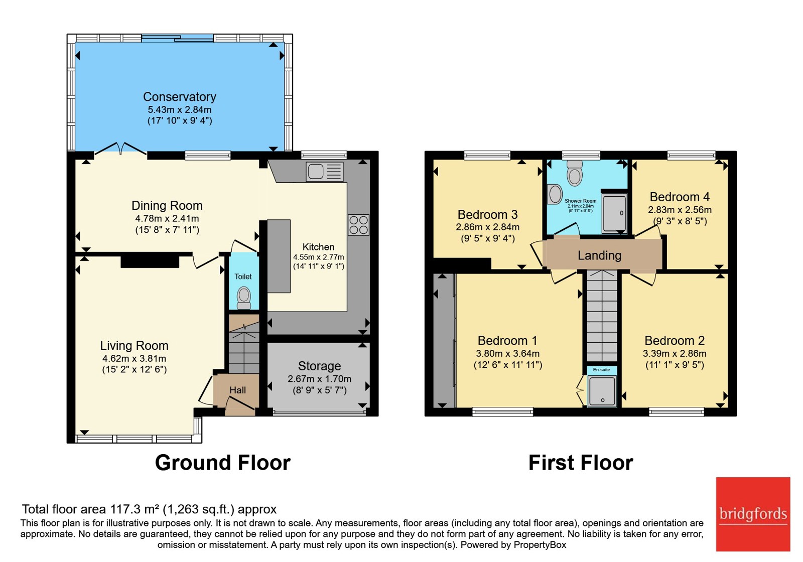 106, Wilshaw Grove, Lancashire floorplan