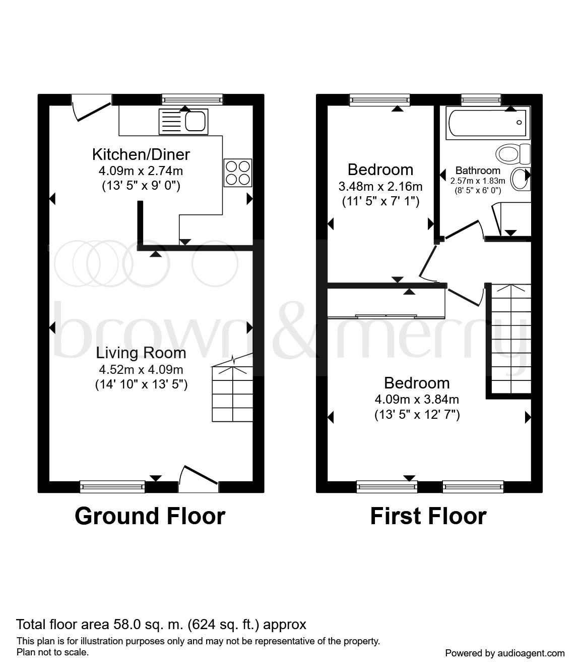 2 Bedrooms End terrace house for sale in Morefields, Tring HP23