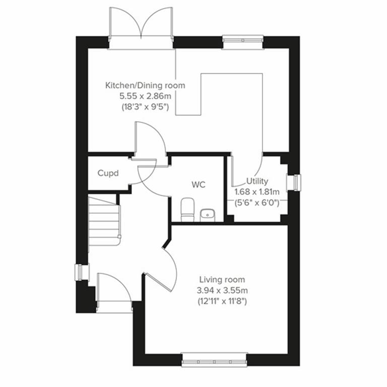 Plot 66, Farleigh Fields, Sherwood, Farleigh Road, Bristol floorplan