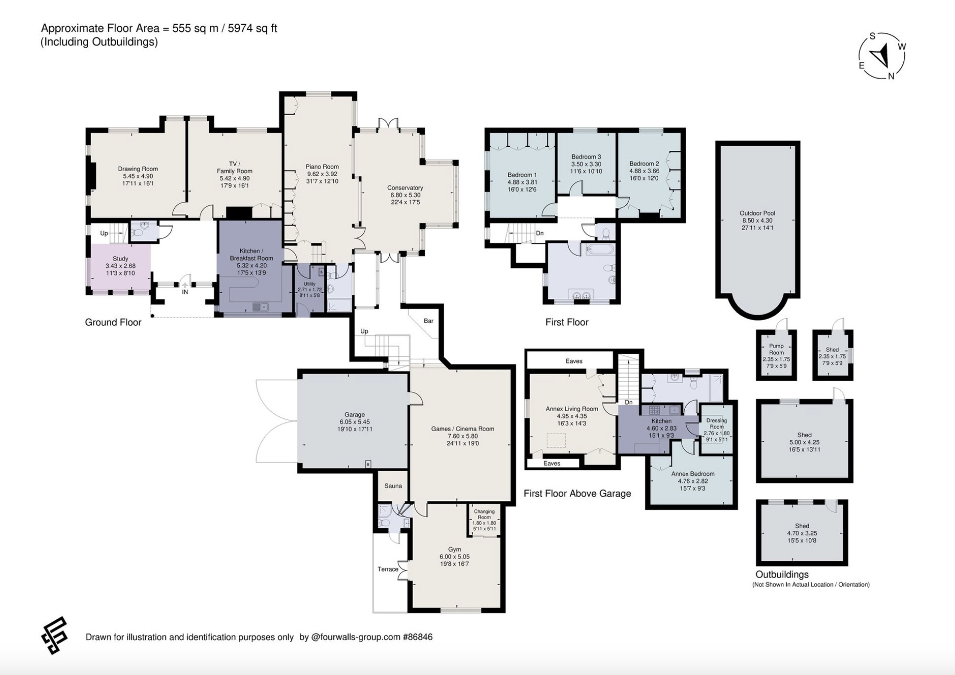 Mill House, 30, Hedgerley Lane, Buckinghamshire floorplan