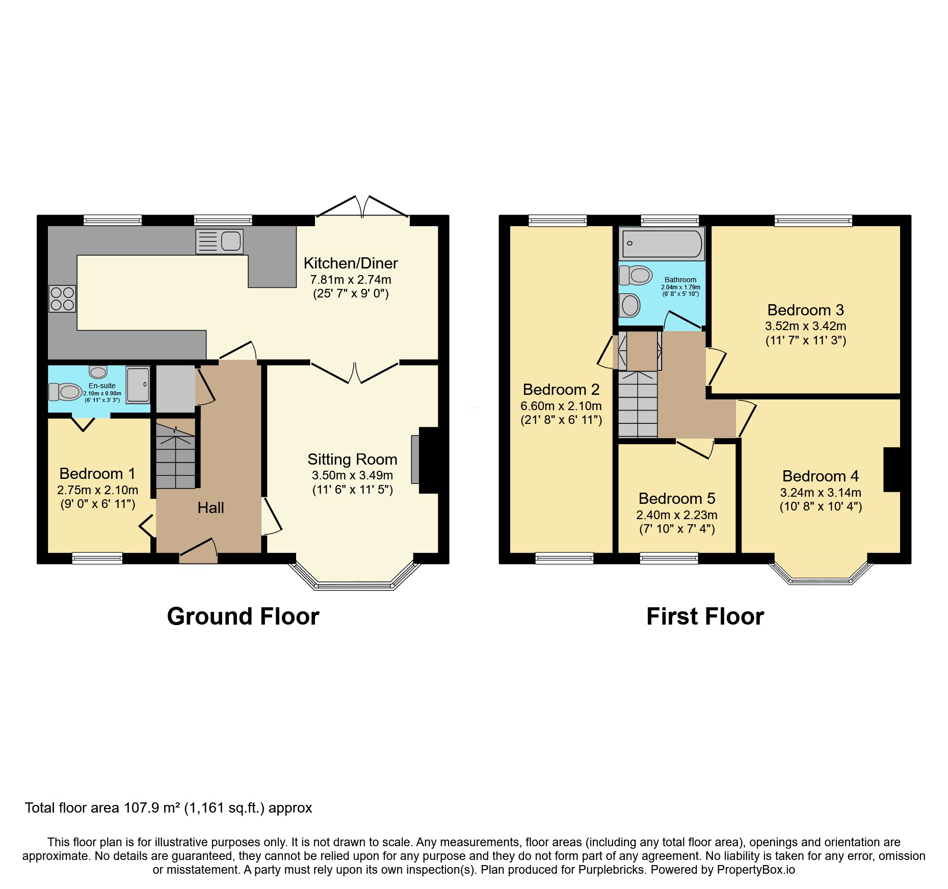 81, Gadesden Road, Epsom floorplan