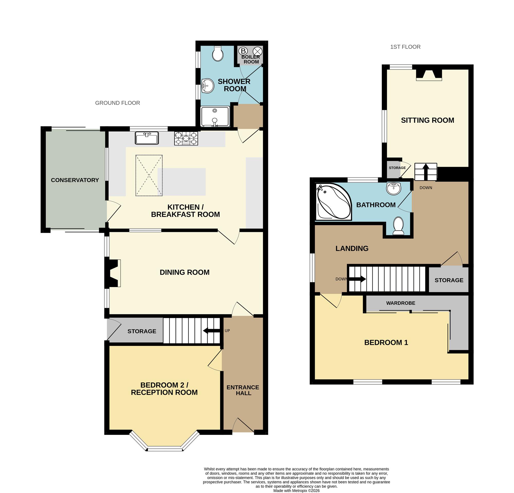 32, Nelson Street, Brightlingsea floorplan