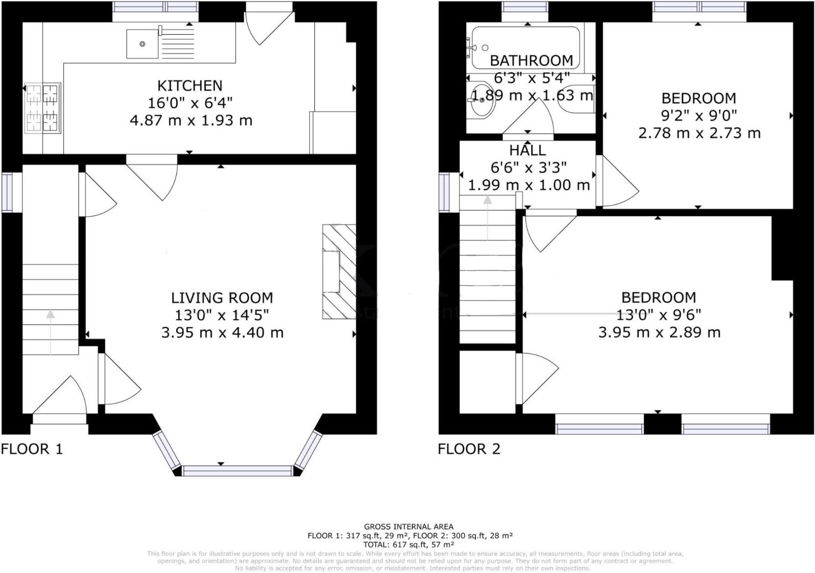 55, Orpwood Road, Birmingham floorplan
