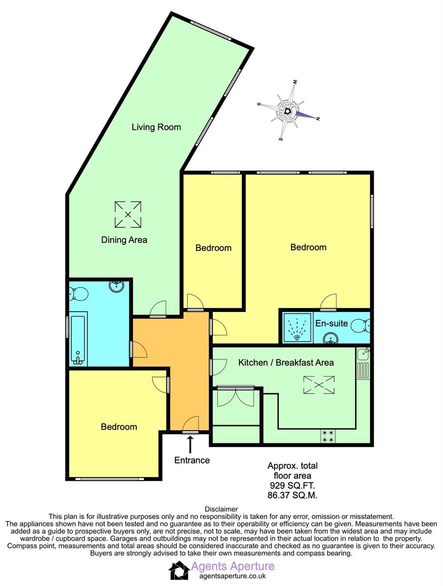 Flat 9, Richmond House, Richmond Street, Herne Bay floorplan