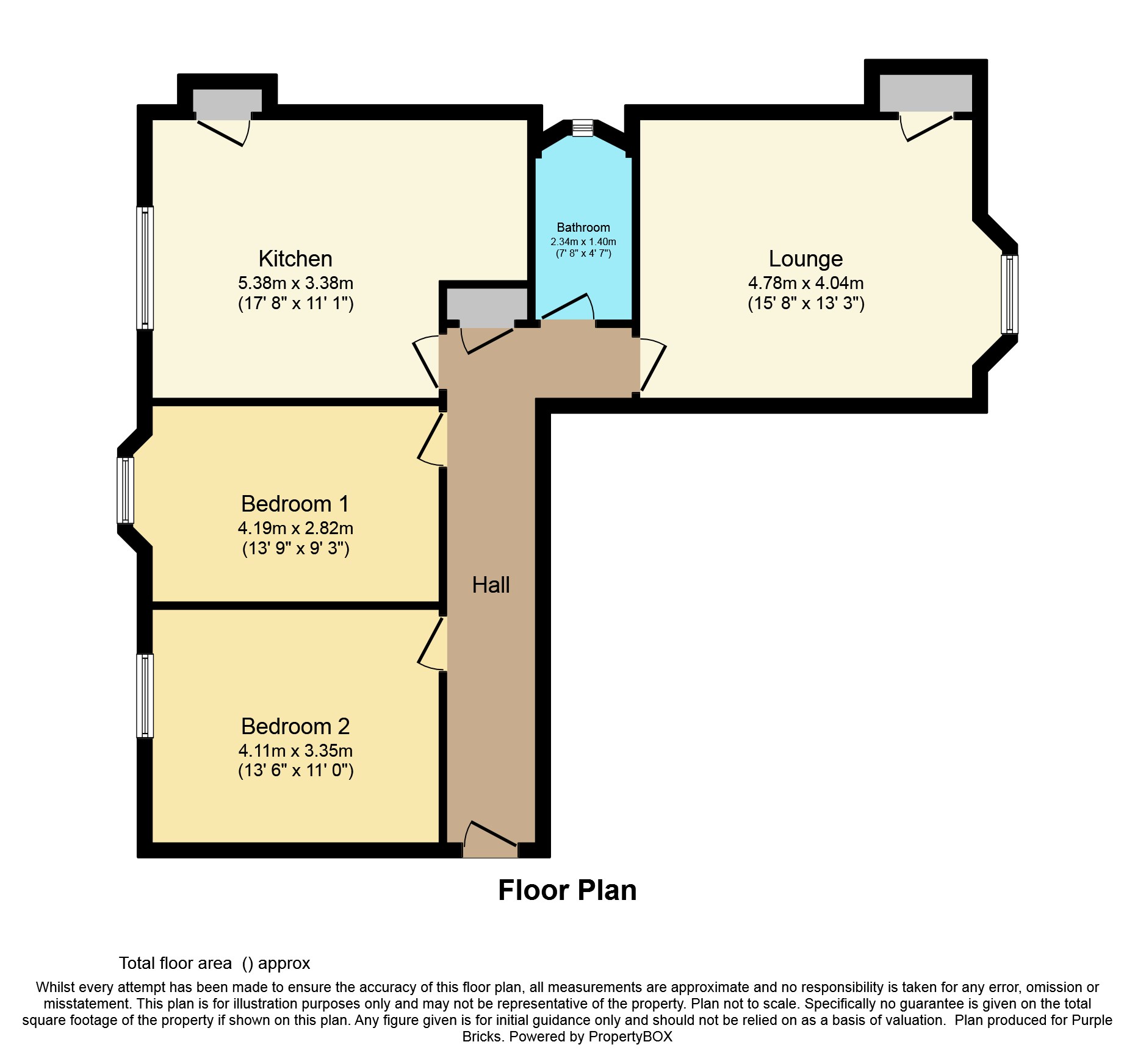 2 Bedrooms Flat for sale in 16 Radnor Street, Glasgow G3