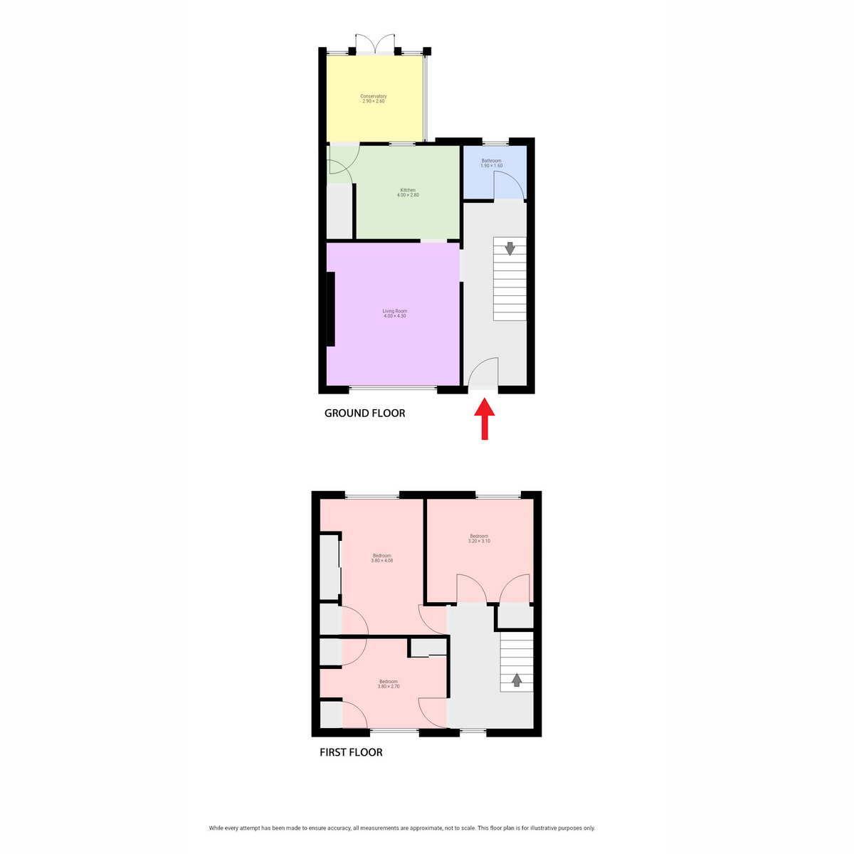 75, Hillside, Glasgow floorplan