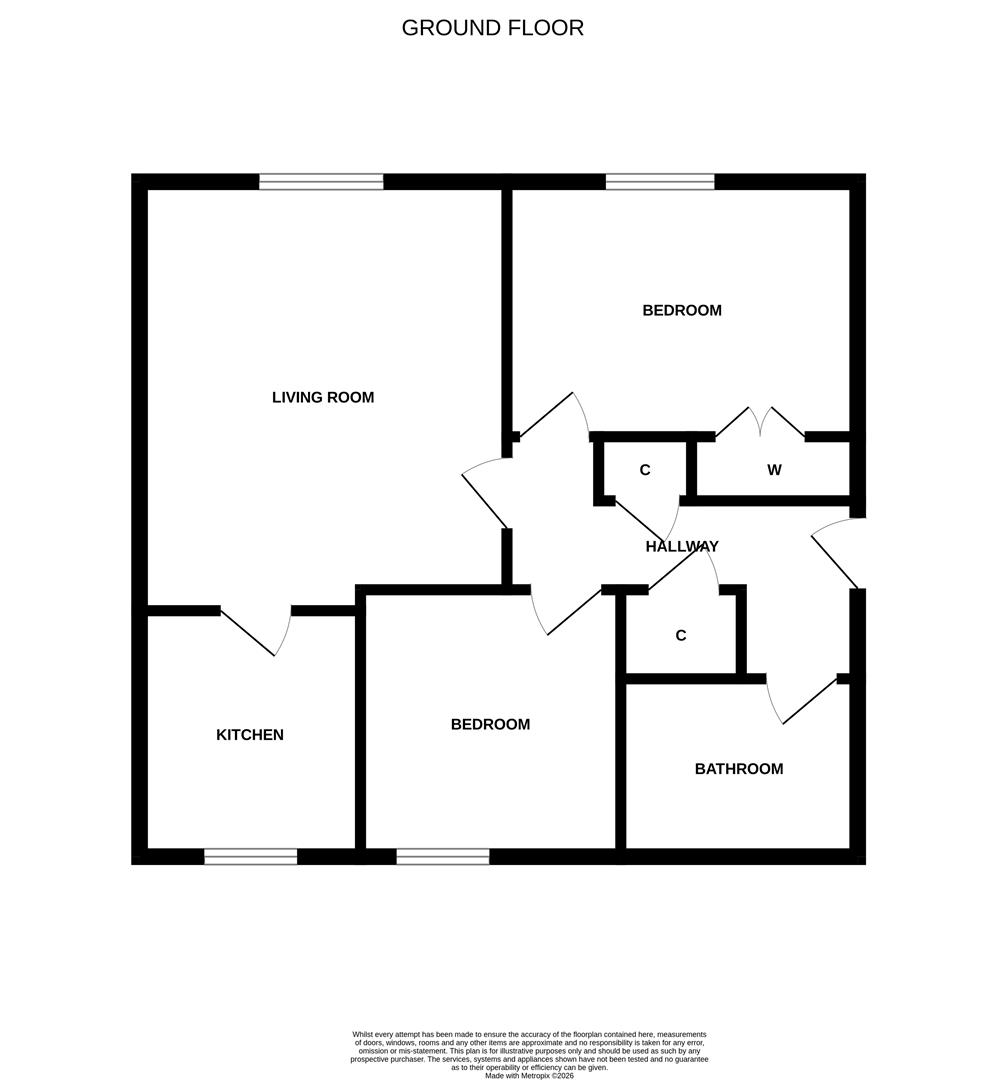 13, Pumpgate Court, Inverness floorplan