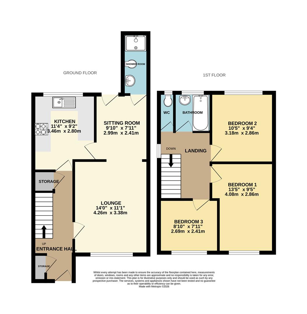Dunsville Walk, Leicester floorplan
