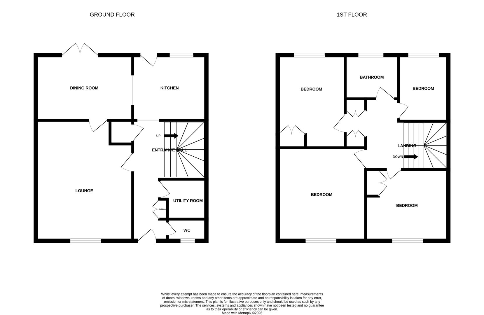 4, Honey Close, Norwich floorplan