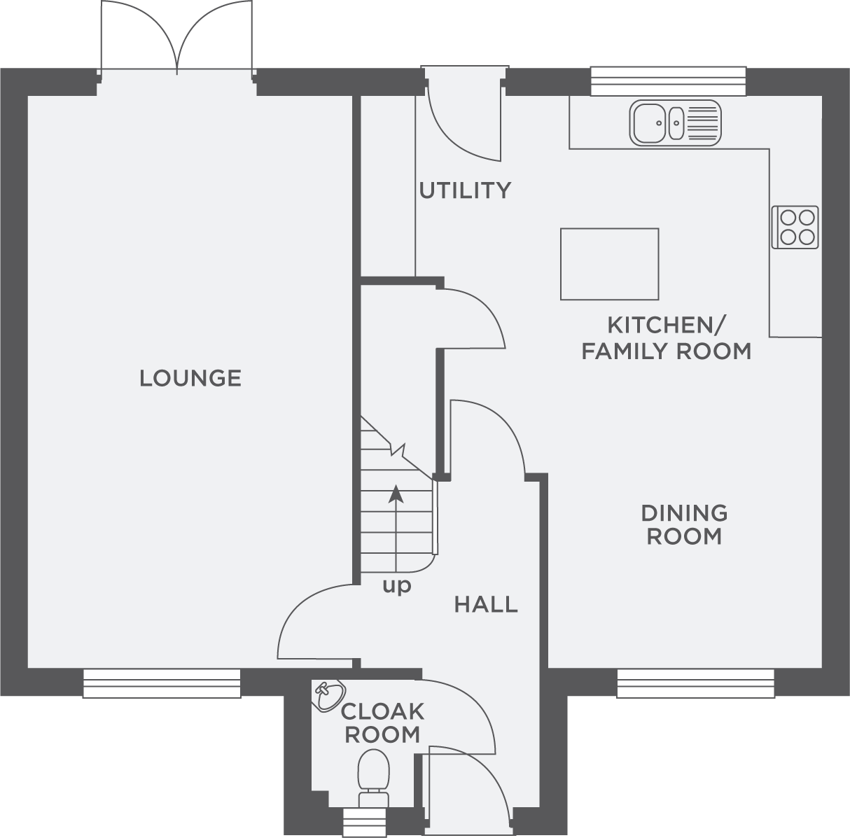 "The Haversham The Hedgerows" at Whinney Lane, Mellor, Blackburn BB2