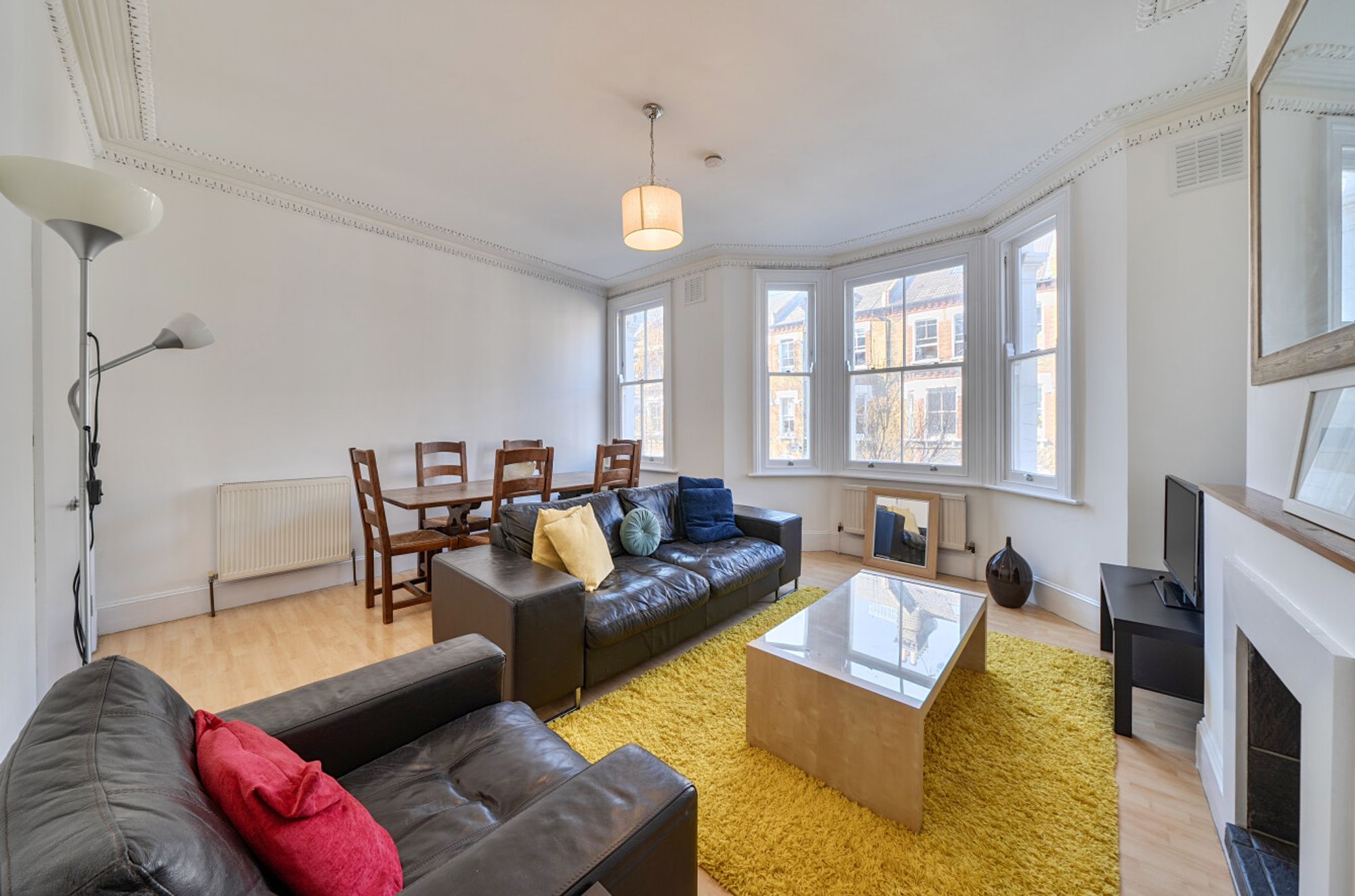 4-bed flat on Flat B, 24 Heyford Avenue, London, £750,000