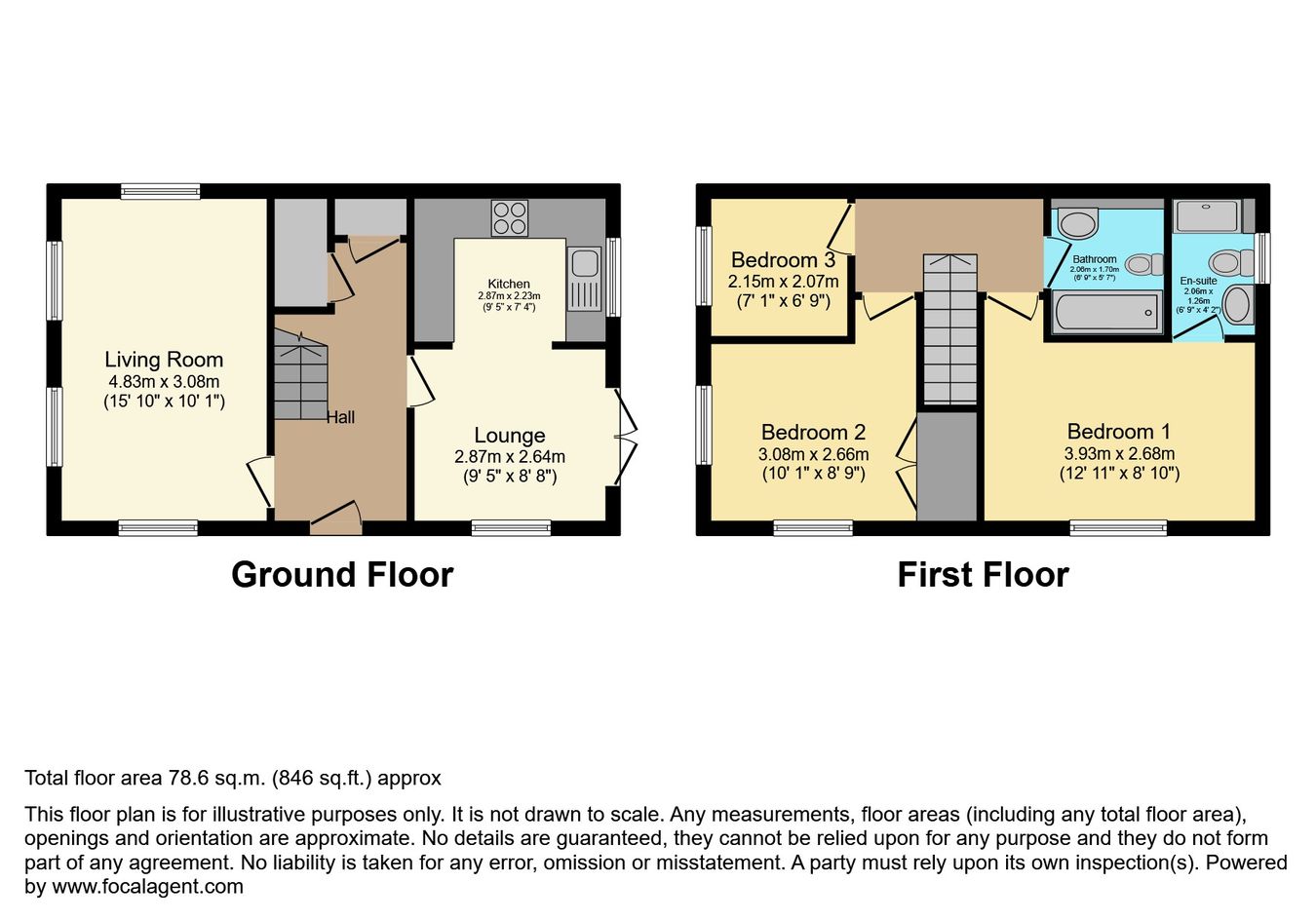 8 Clanville Grange, Martlet Road, Minehead floorplan