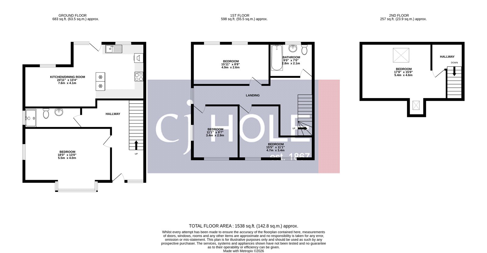 37, Sixth Avenue, South Gloucestershire floorplan