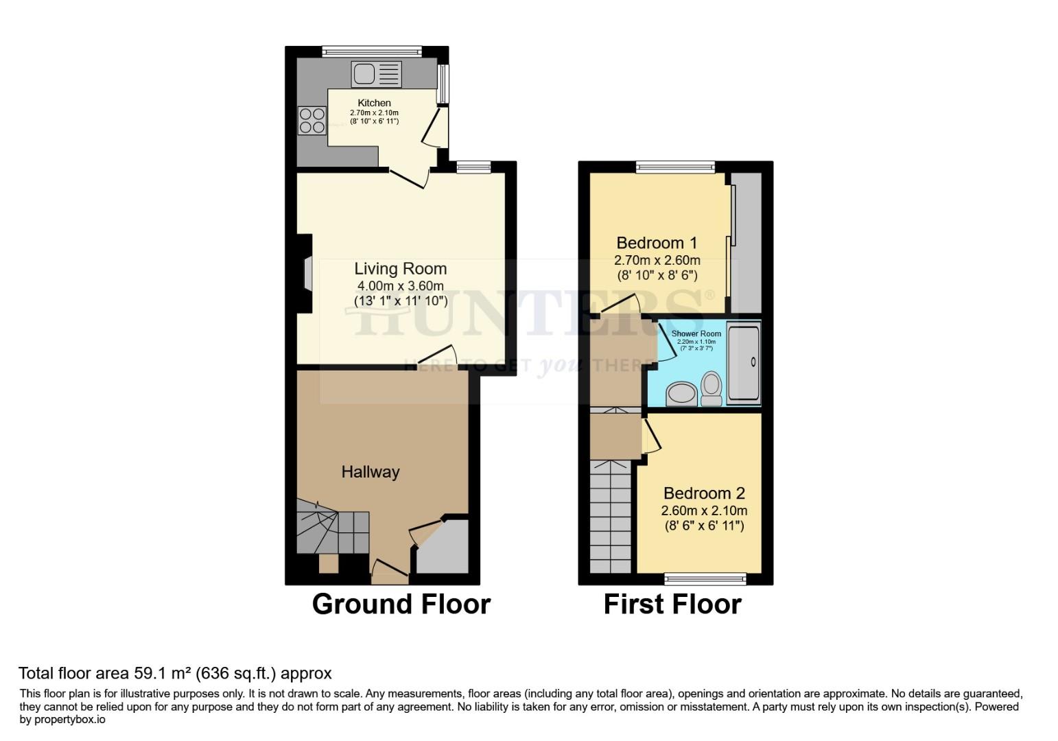 9, Studfield Hill, Sheffield floorplan