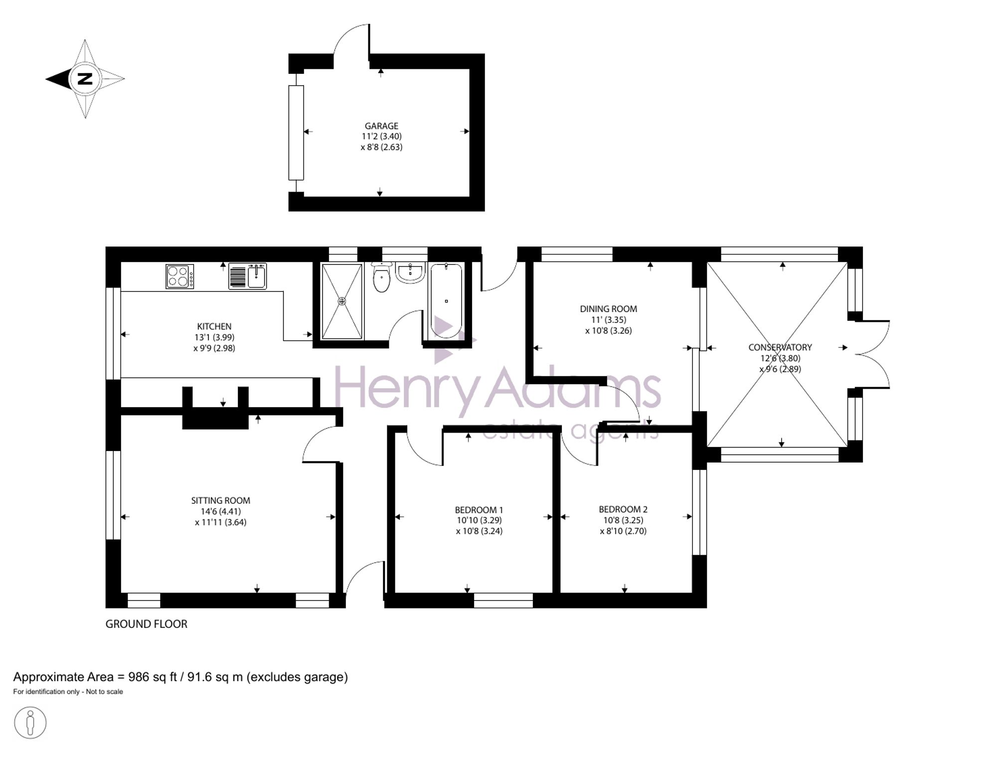 10 Elm Close, Chichester floorplan