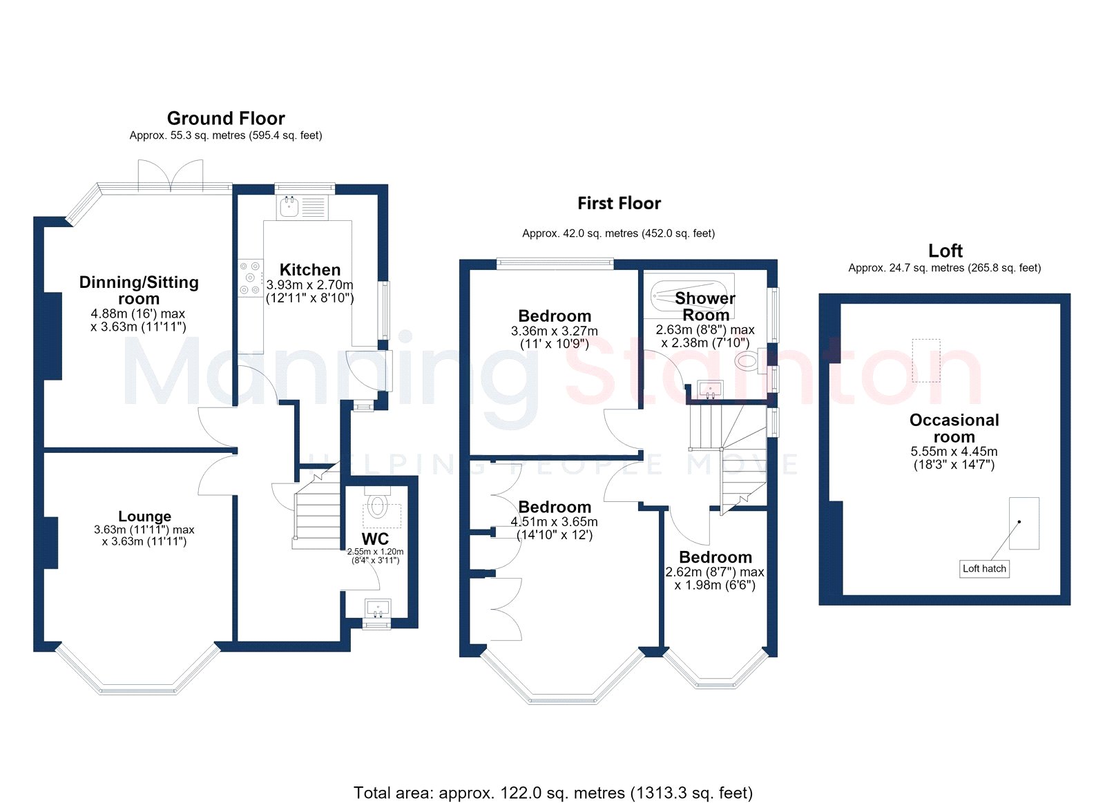 46, The View, Leeds floorplan