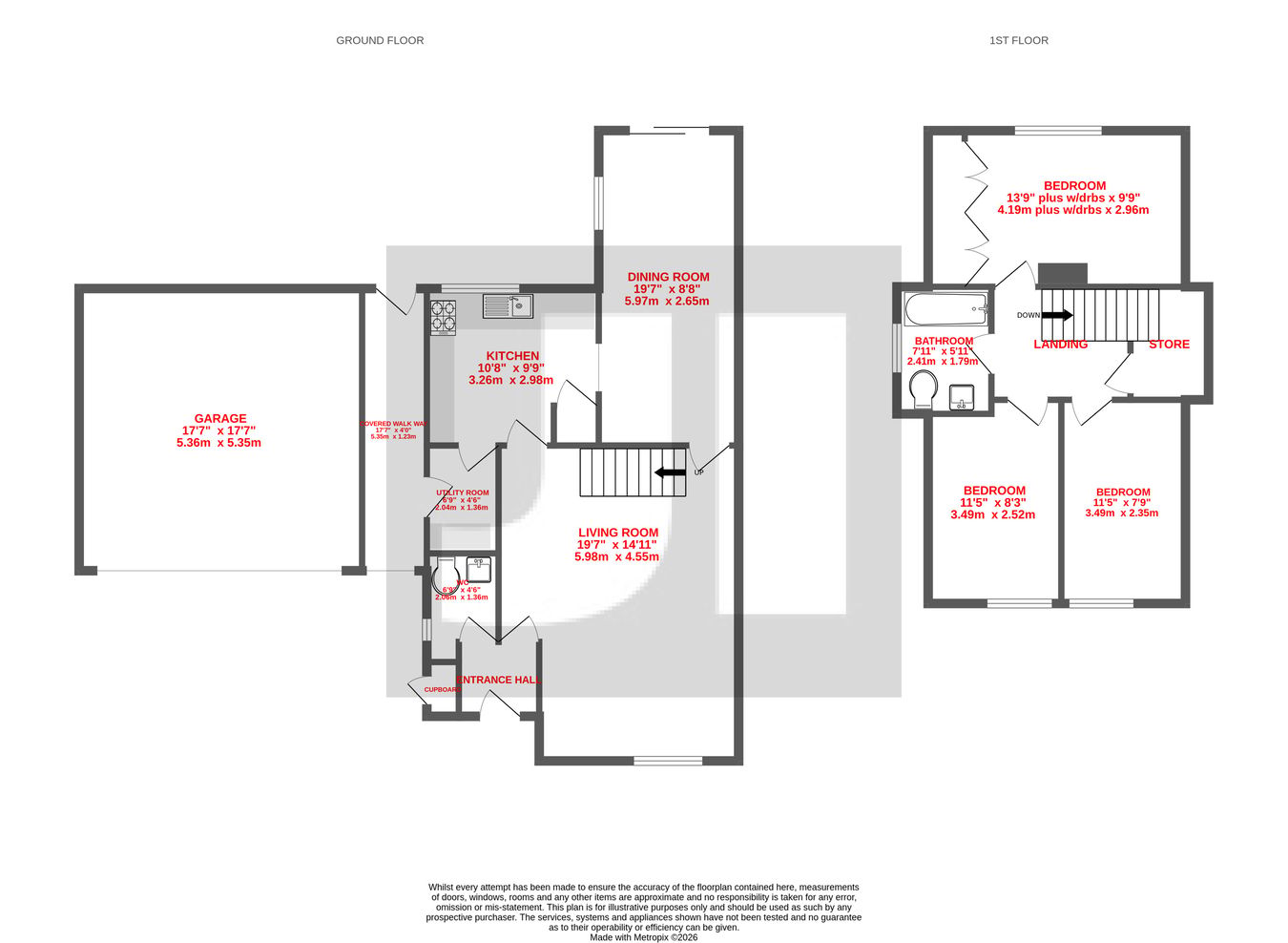 54, Moorhead Crescent, Shipley floorplan