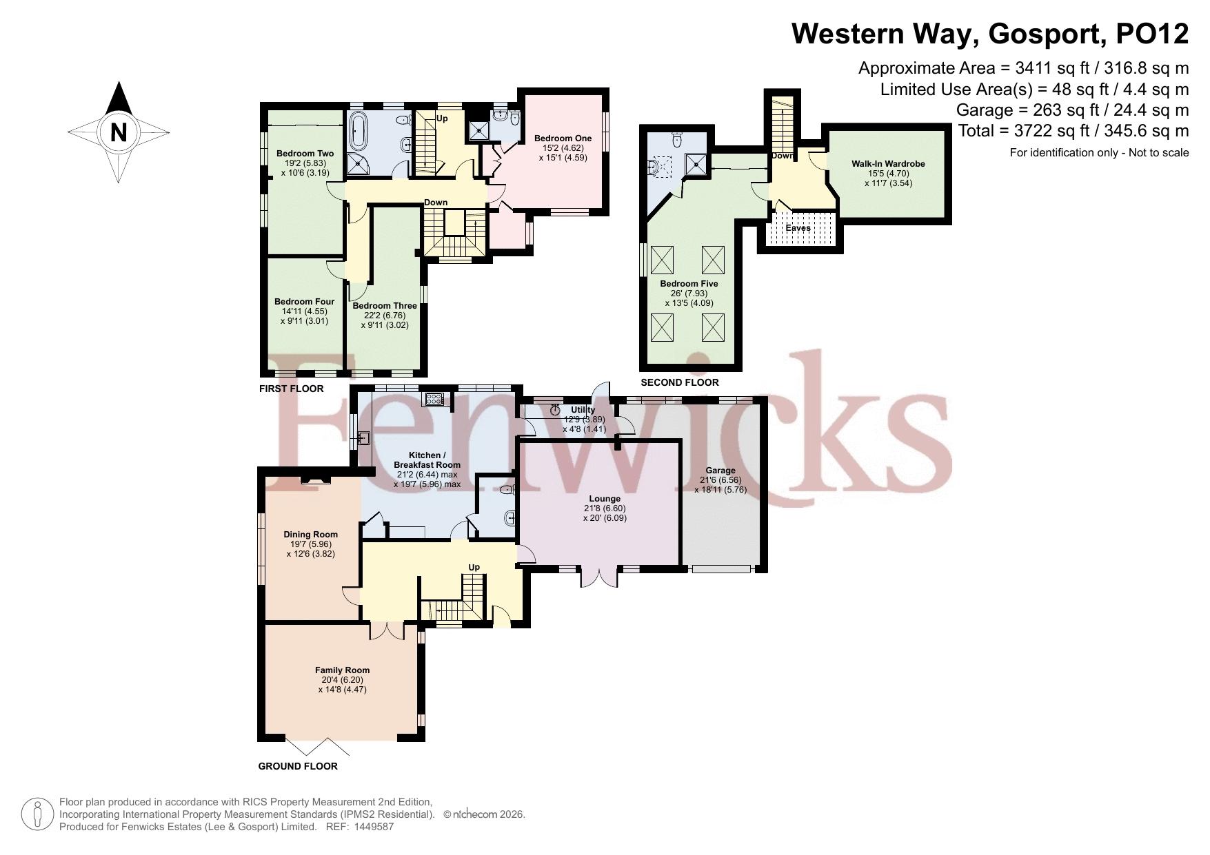 77, Western Way, Gosport floorplan
