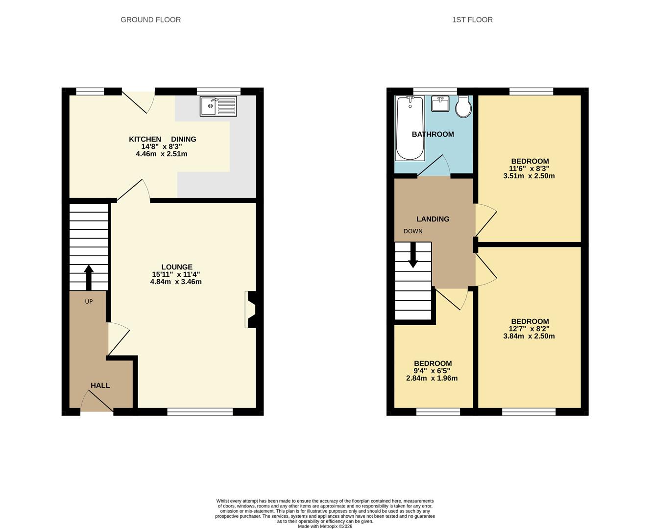 21, Collingwood Way, Westhoughton floorplan