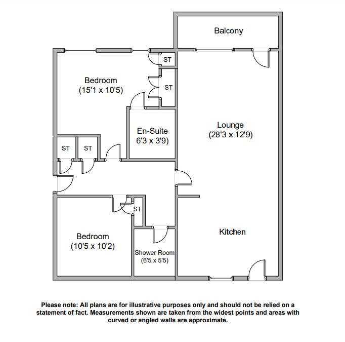 Pollokshaws Road, Pollokshields, Glasgow G41, 2 bedroom flat for sale
