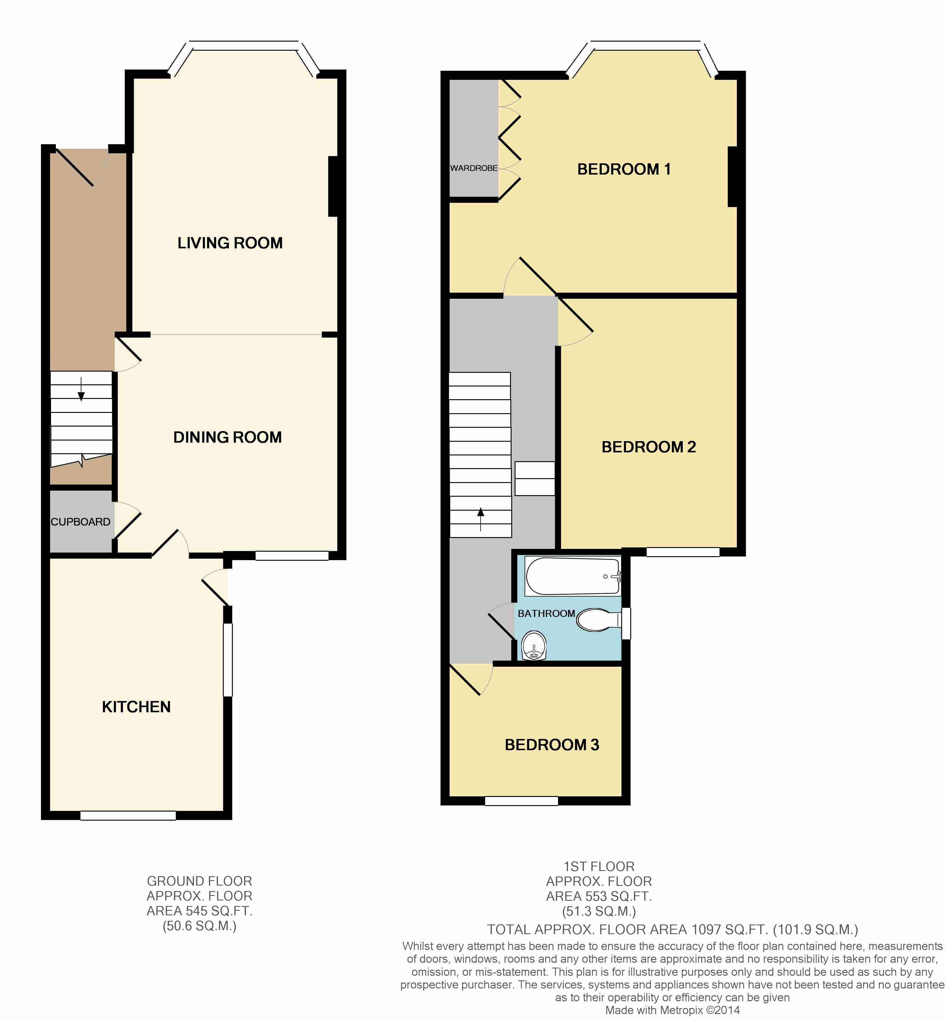 13, Addiscombe Court Road, East Croydon floorplan