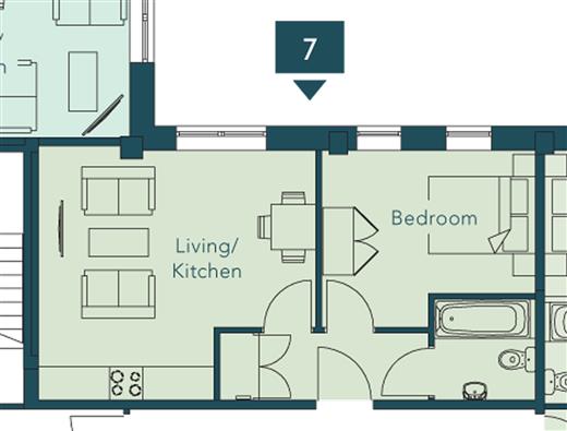 1 Bedrooms Flat for sale in London Road, Dorking, Surrey RH4