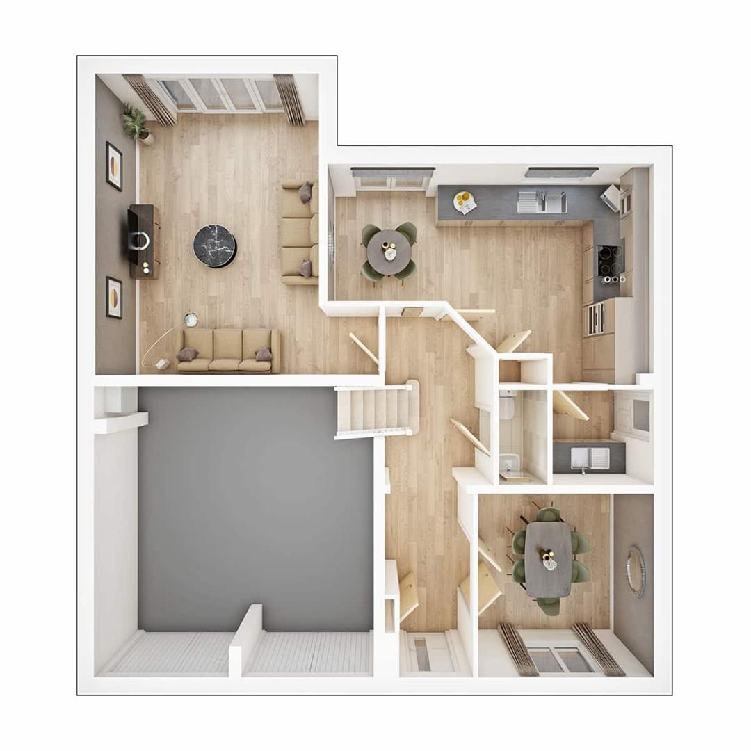Plot, 146, Broken Stone Road, Blackburn floorplan