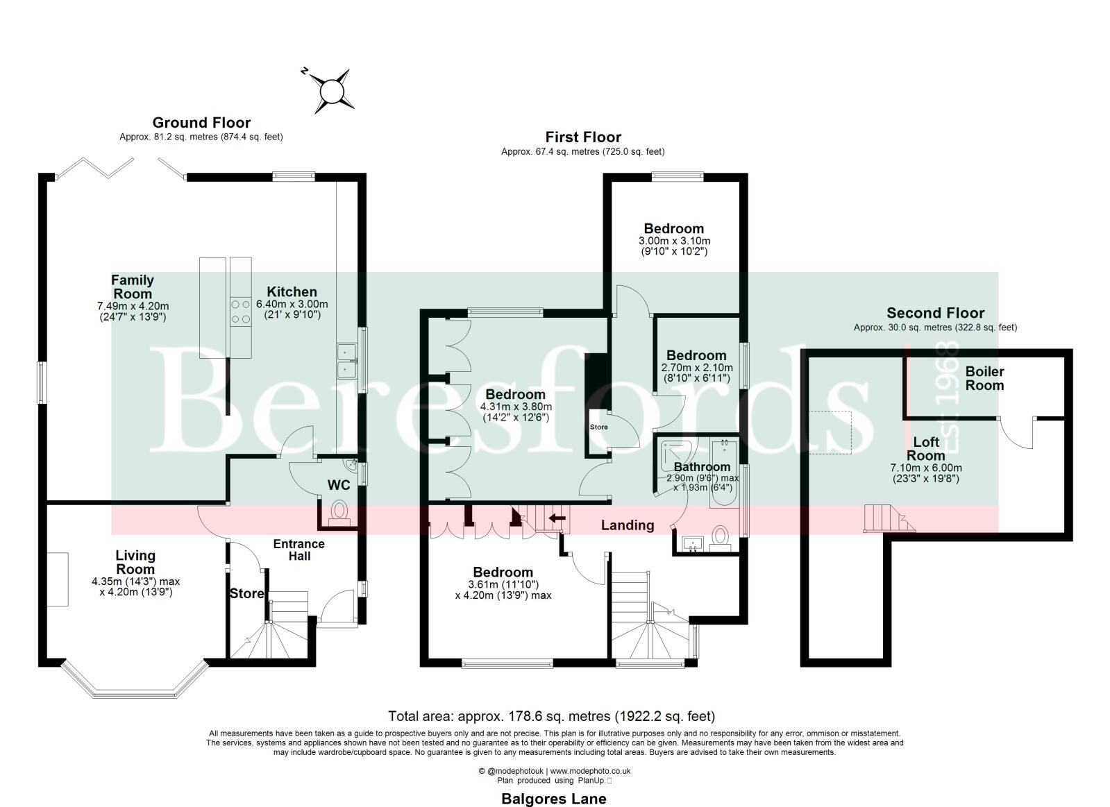 47, Balgores Lane, Gidea Park floorplan