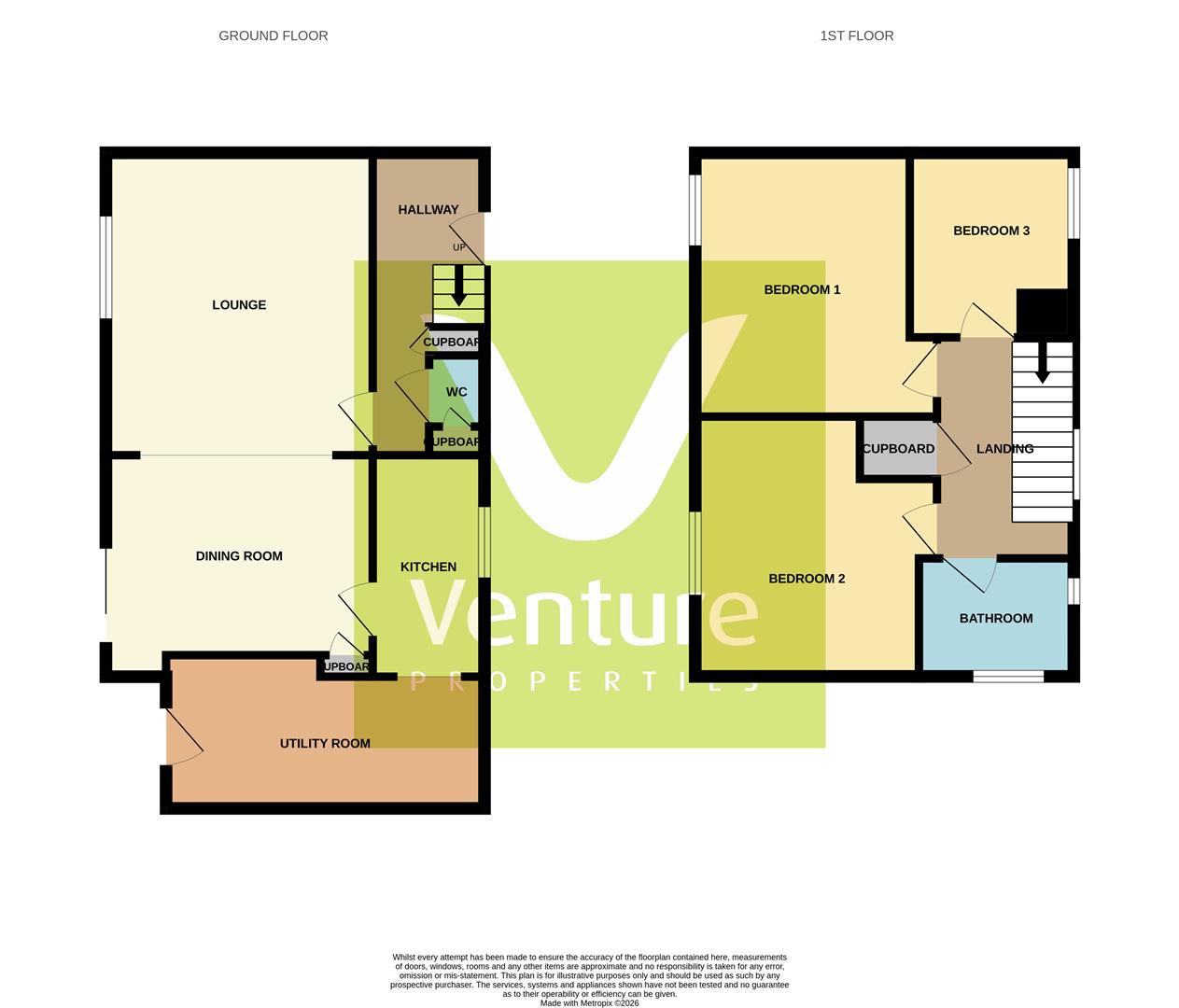 86, Hall Lane Estate, Crook floorplan