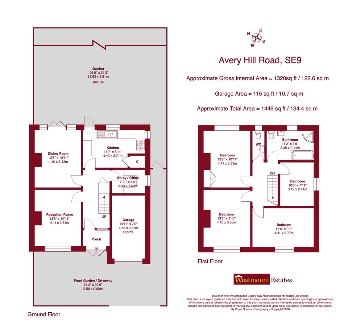 274, Avery Hill Road, London floorplan