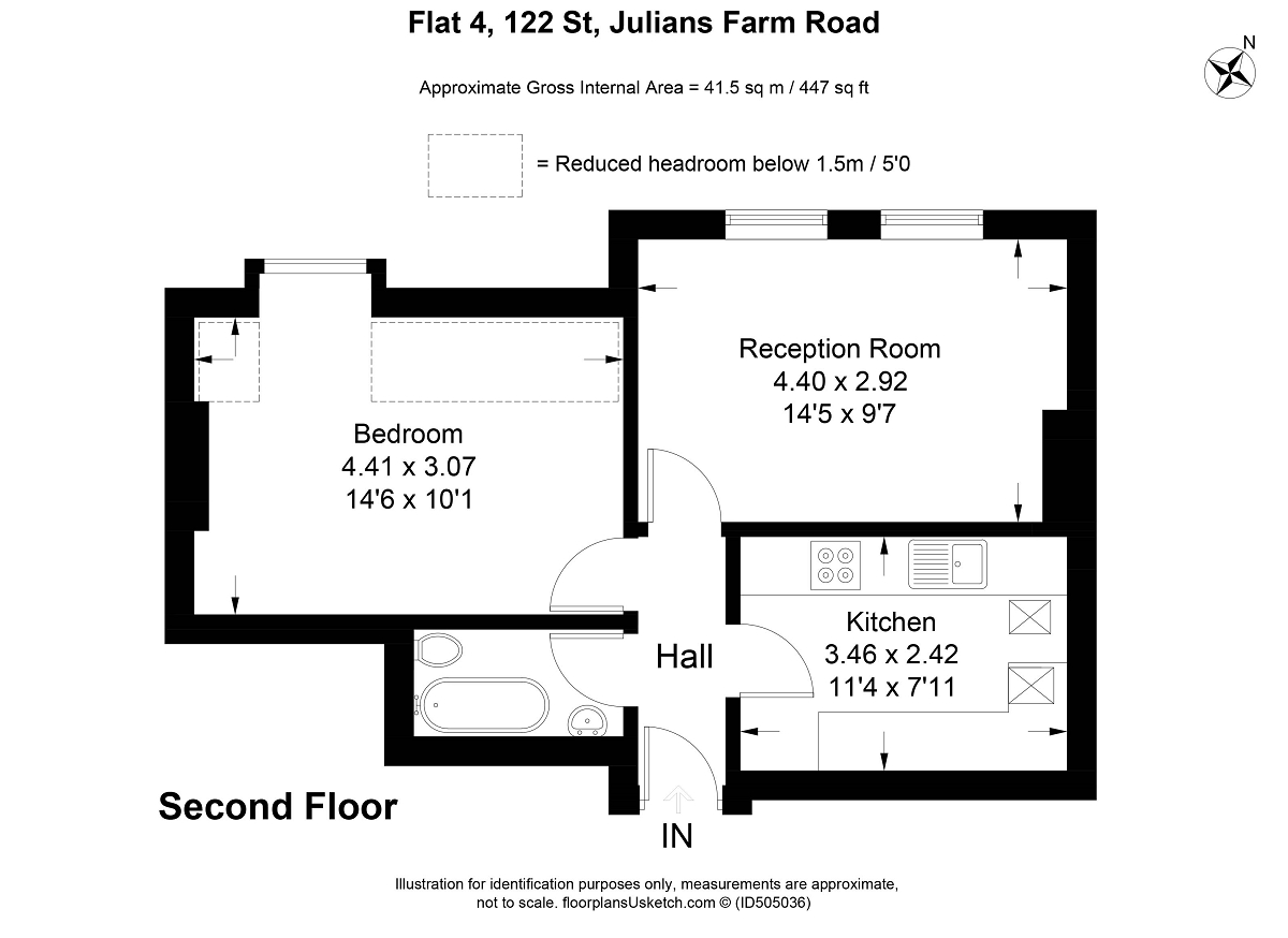 1 Bedrooms Flat to rent in St Julians Farm Road, West Norwood, London SE27