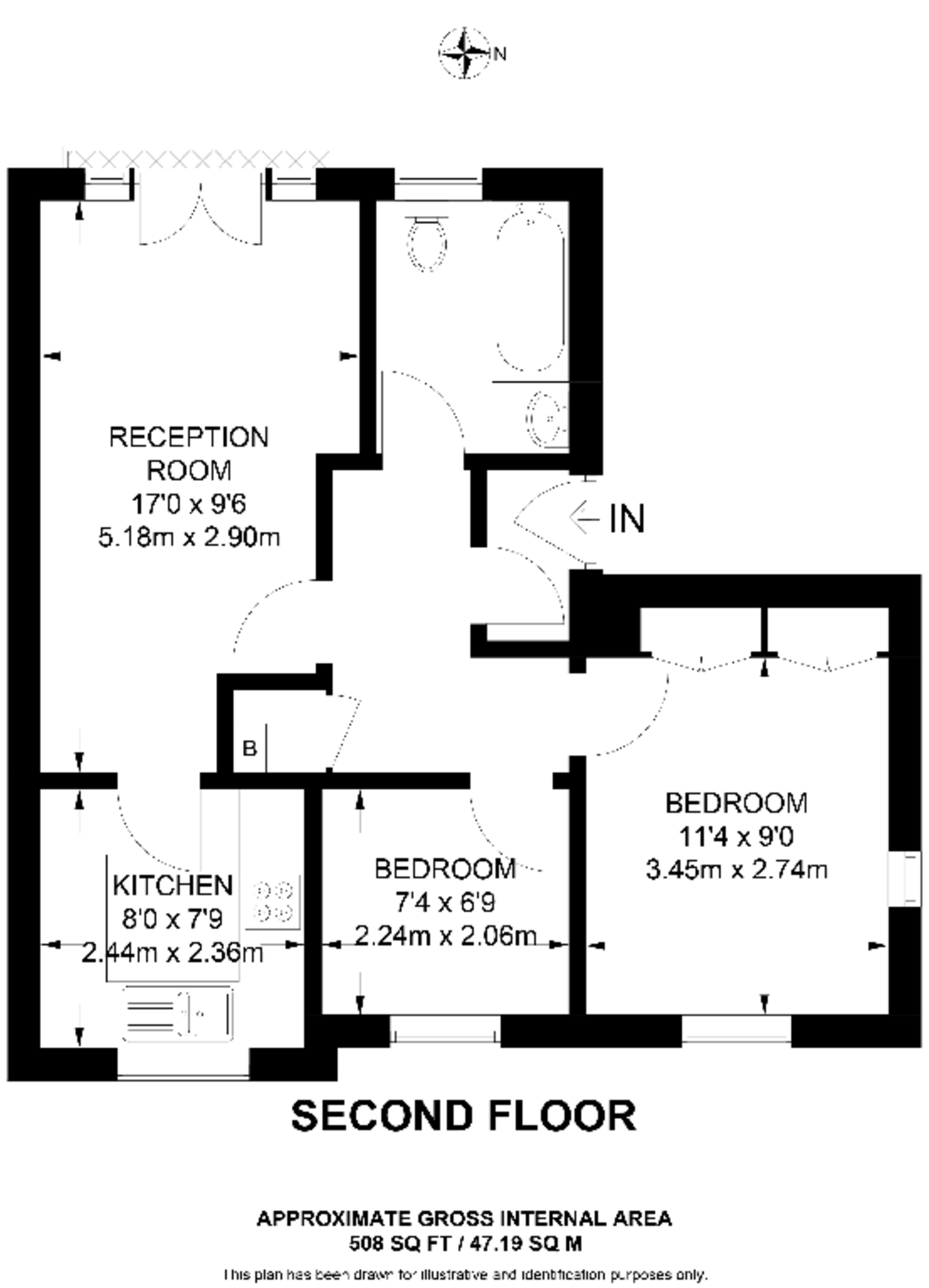 Kennet Street, Wapping floorplan