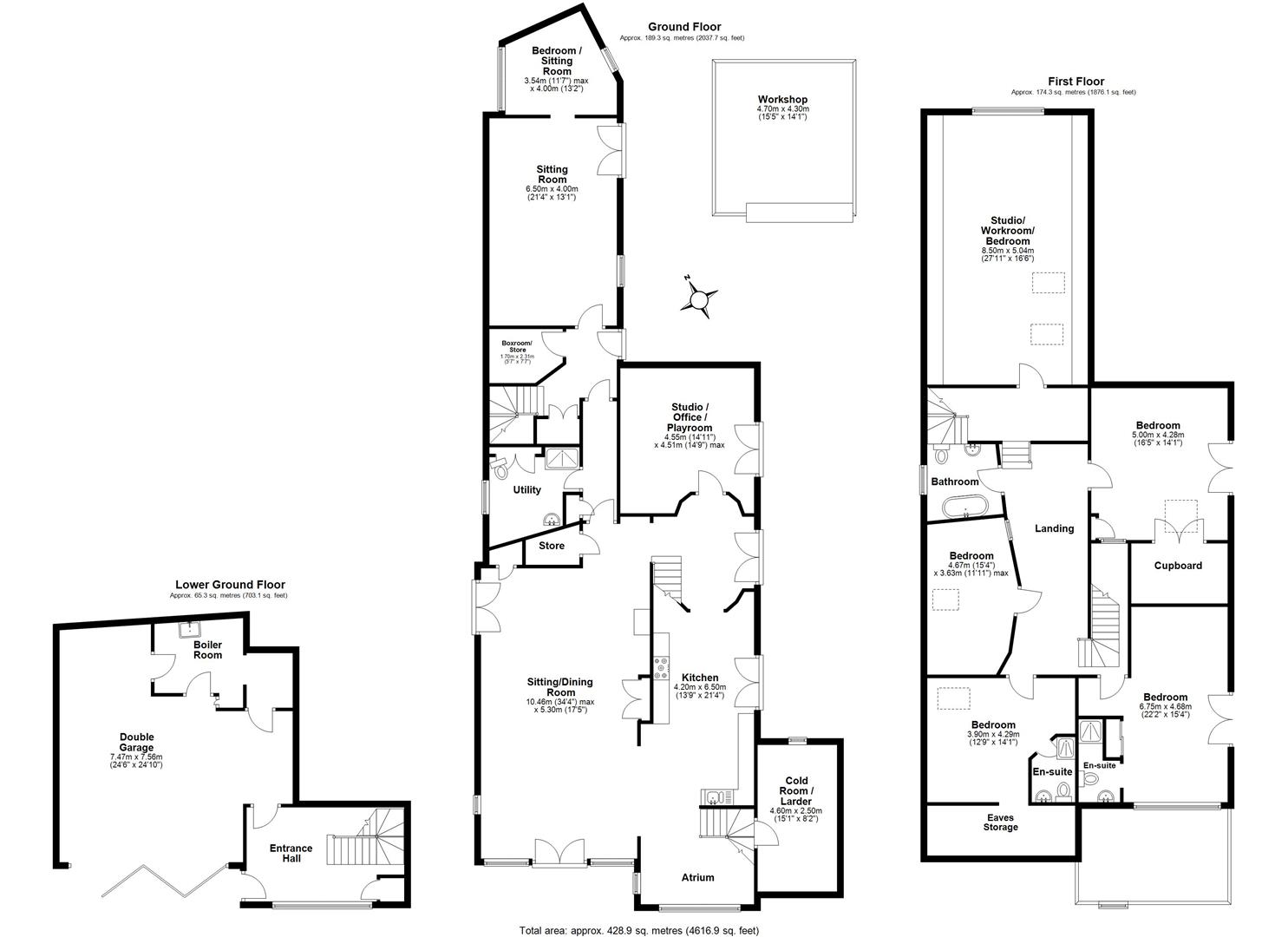 Green Dragon Barn, Blackawton floorplan