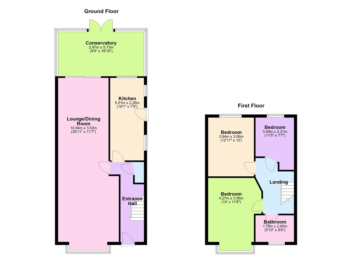 24, Equity Road East, Earl Shilton floorplan