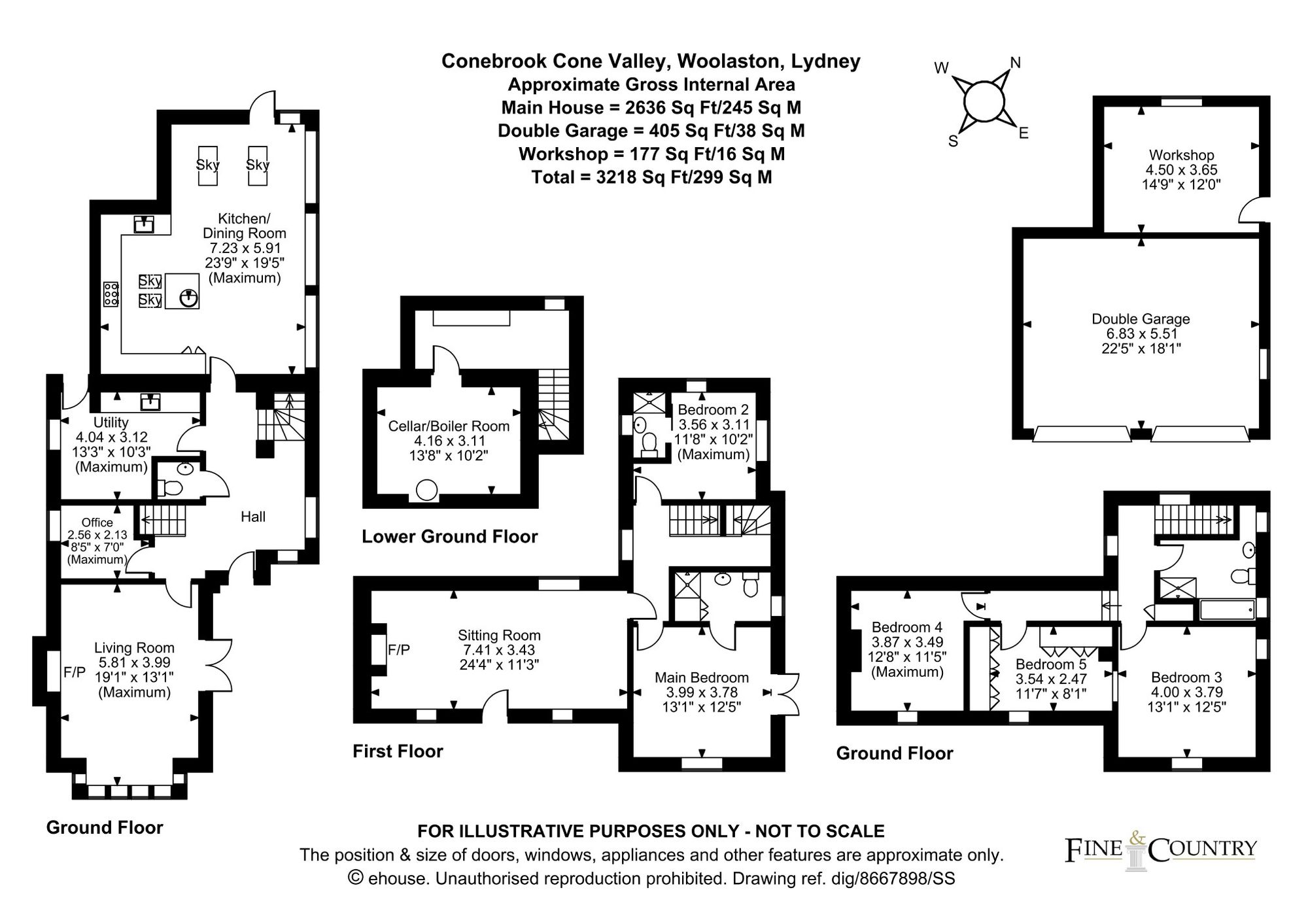 Conebrook Cone Valley, Lydney floorplan