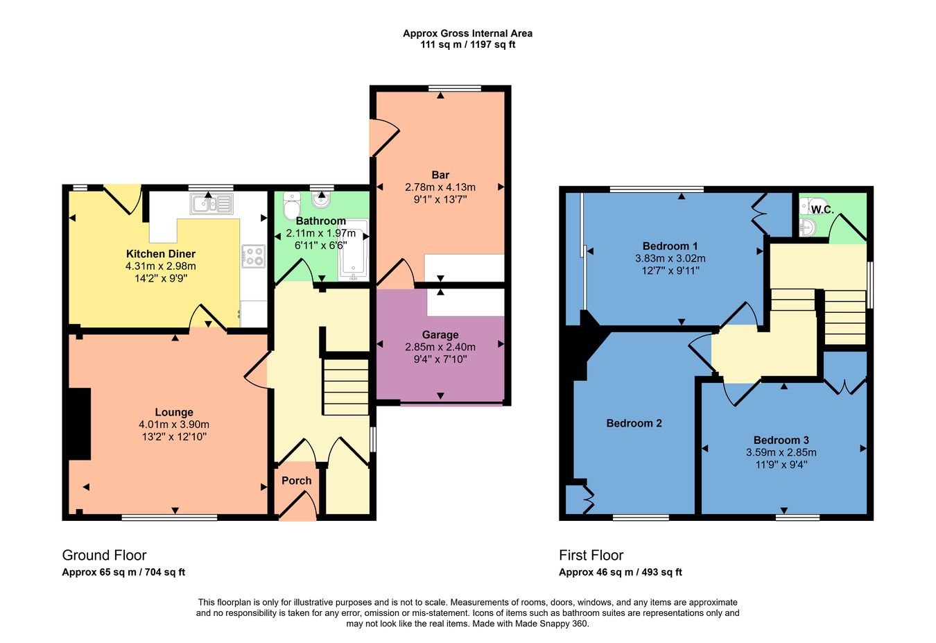 12, Lawrence Drive, Leven floorplan