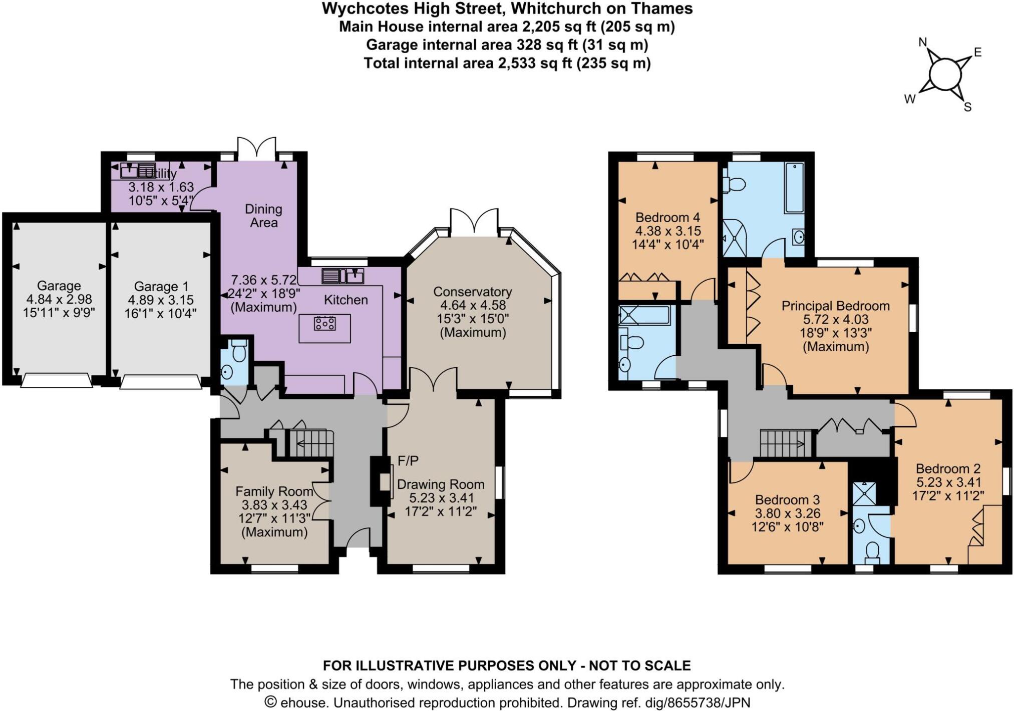 Wychcotes,, High Street, Reading floorplan