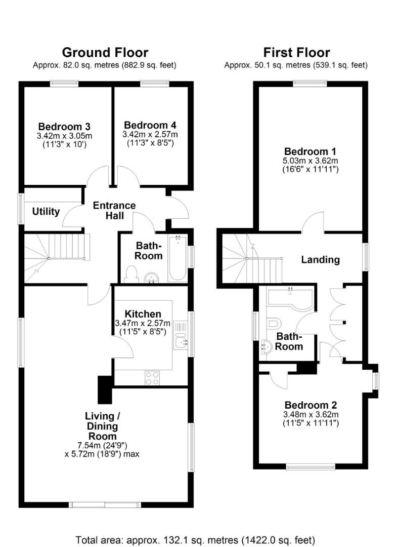 30, Cambridge Road, Oakington, Cambridge floorplan