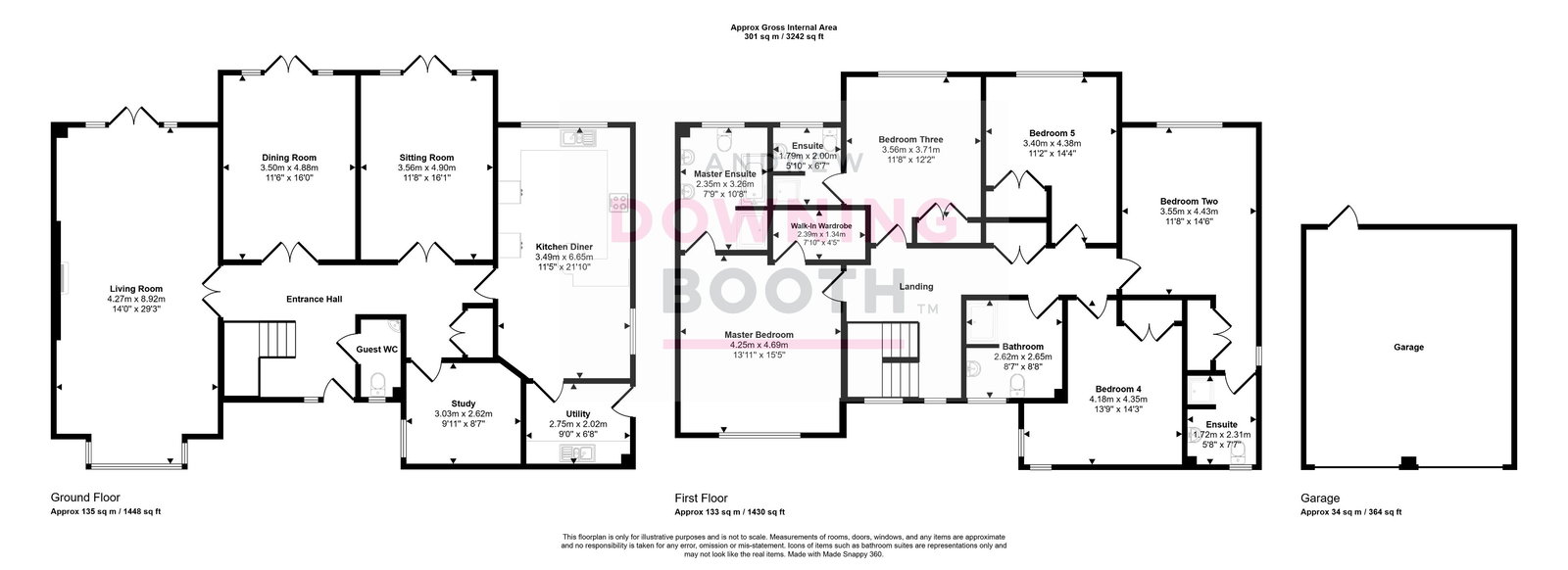 2, Clayton Drive, Lichfield floorplan