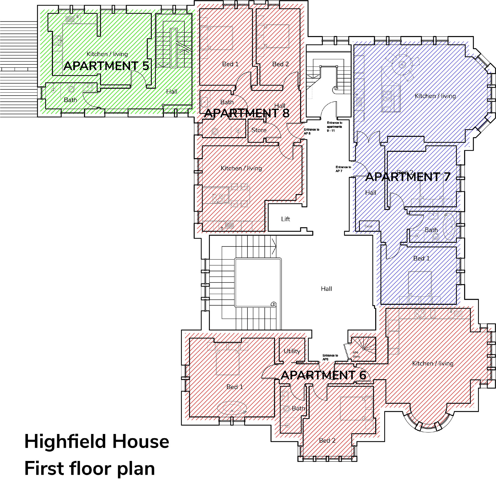 Hemsworth Walk, Ripon, North Yorkshire HG4, 2 bedroom flat for sale