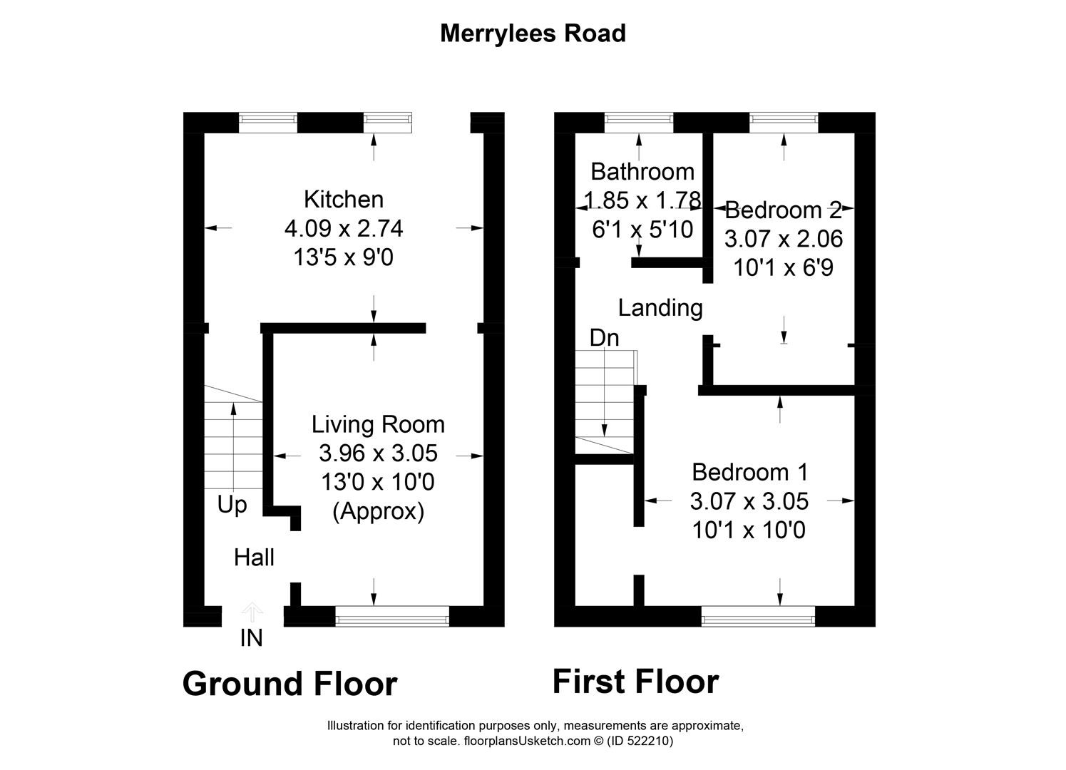 2 Bedrooms  for sale in Merrylees Road, Blantyre, Glasgow G72