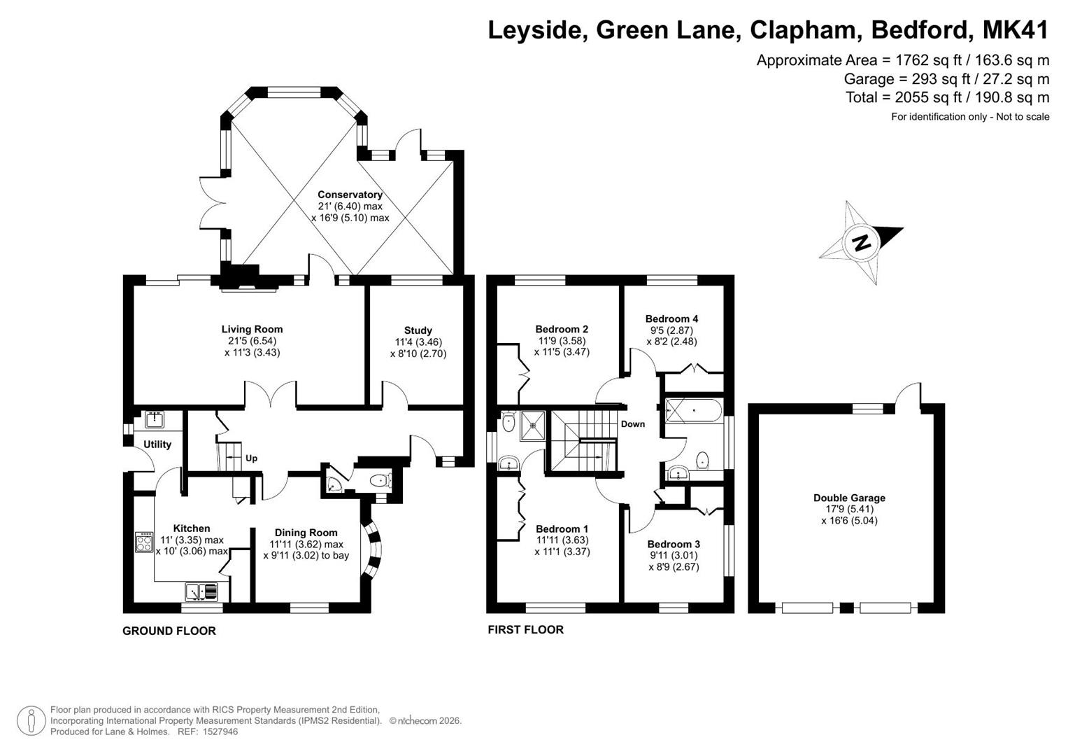 Leyside, Green Lane, Bedford floorplan