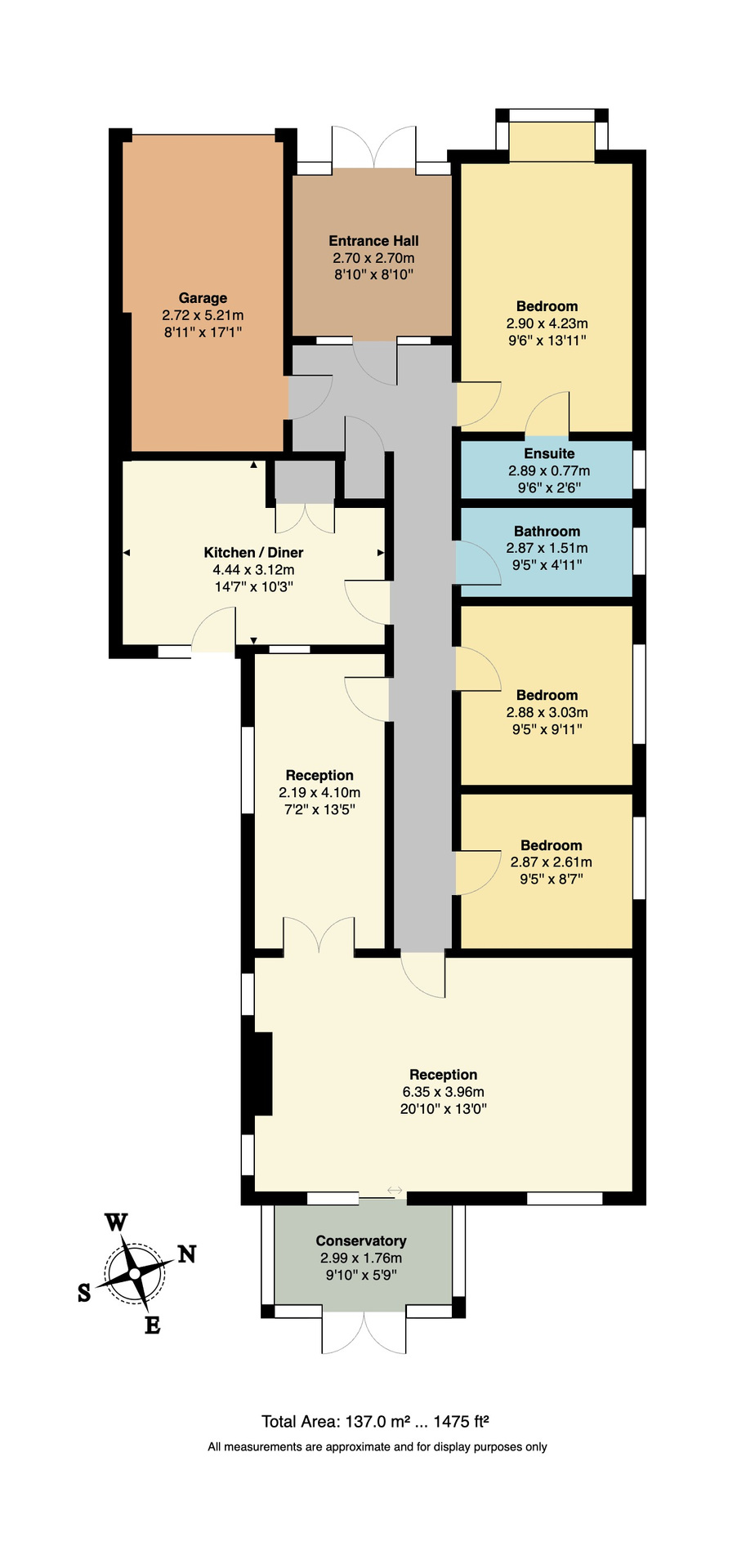 Bere Haven, Whitstable floorplan