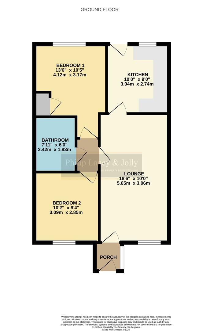 23, Brackenhurst, Malvern floorplan