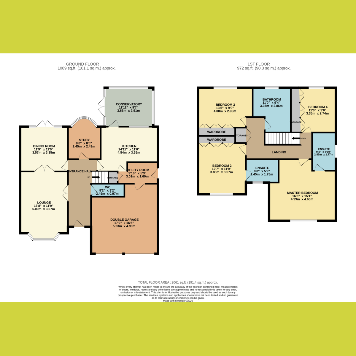 17, Silverthorne Close, Rochford floorplan