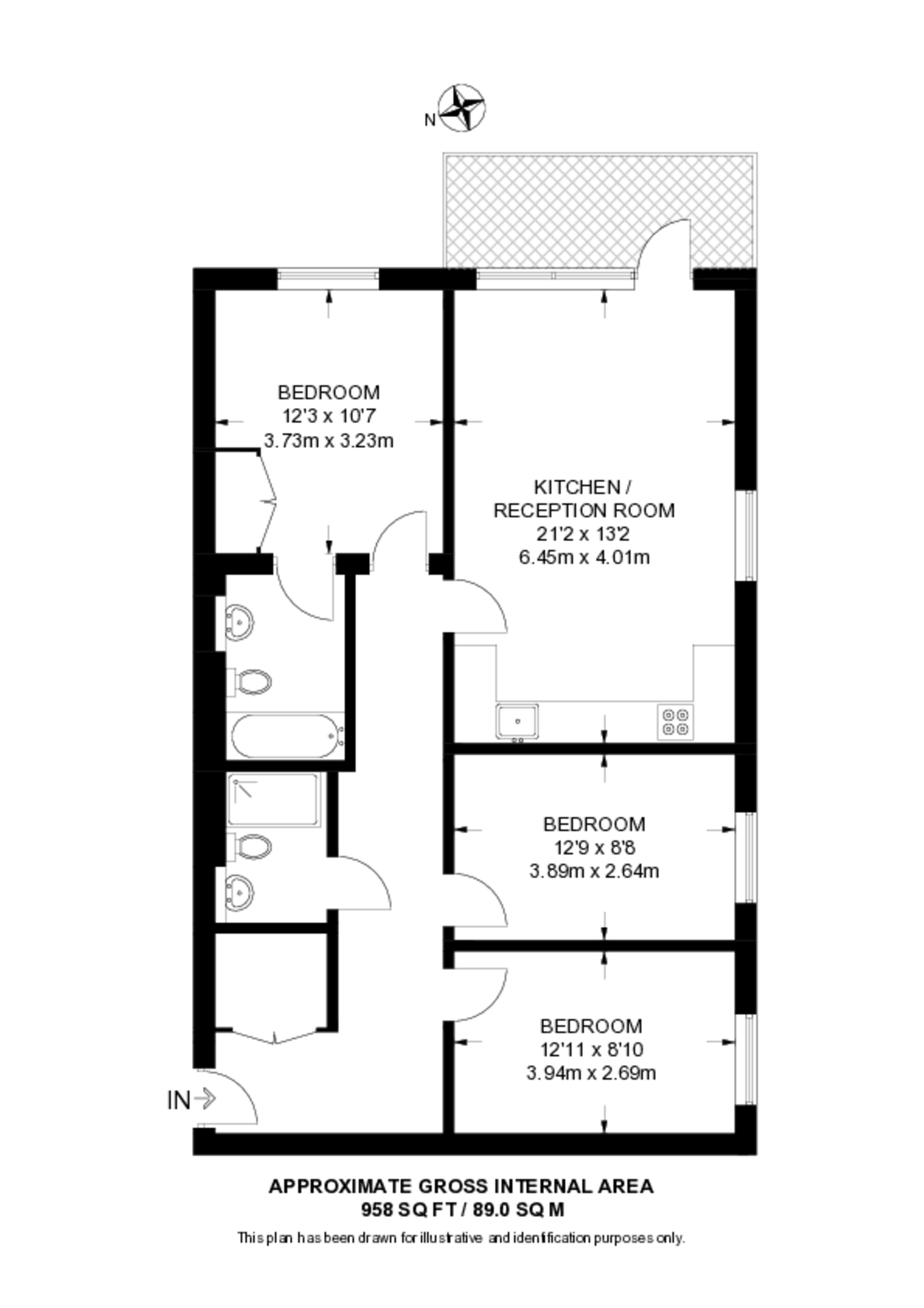 Howard Road, Stanmore floorplan