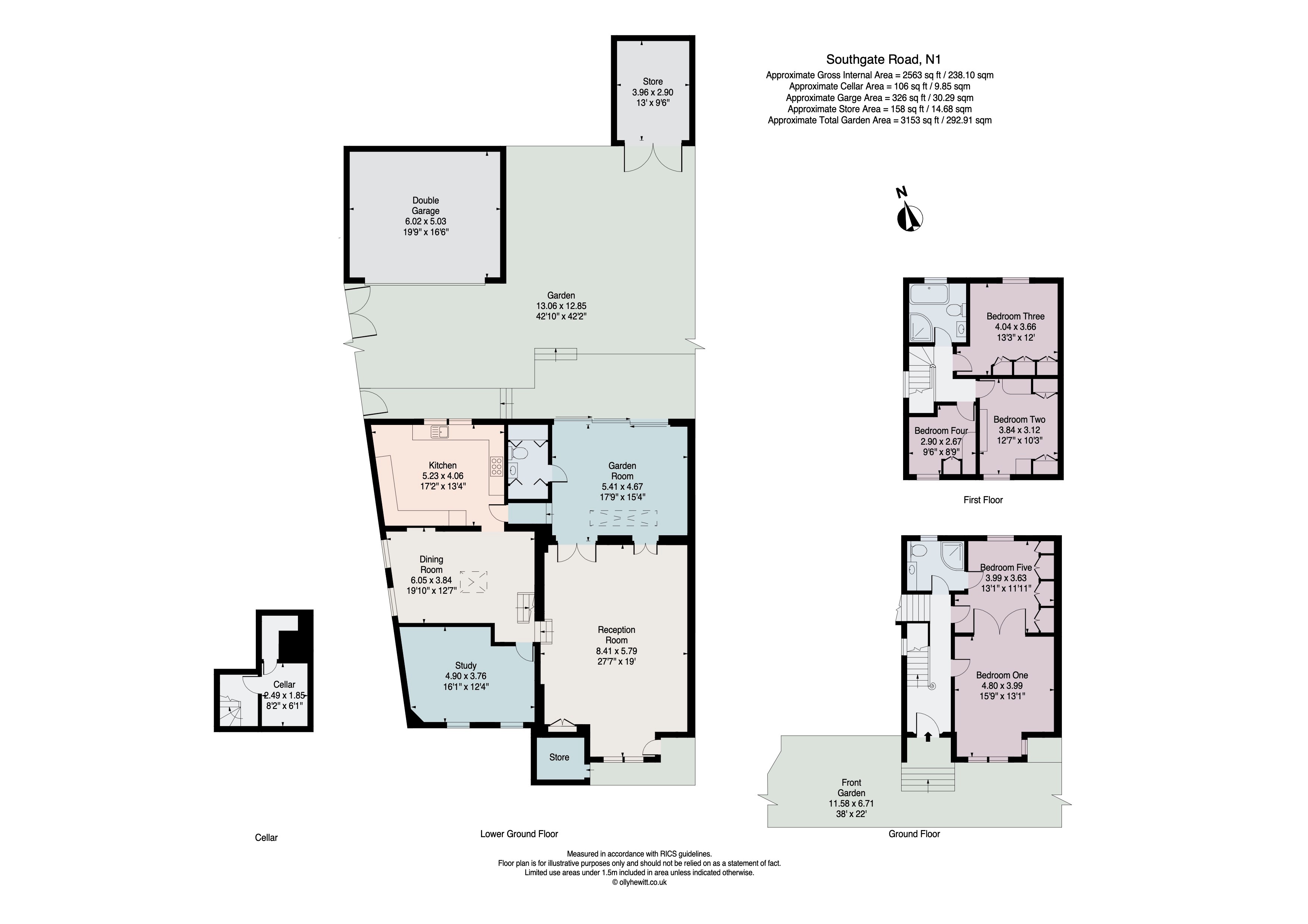 58, Northchurch Road, London floorplan
