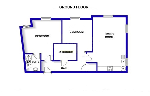 109, The Nettlefolds, Telford floorplan