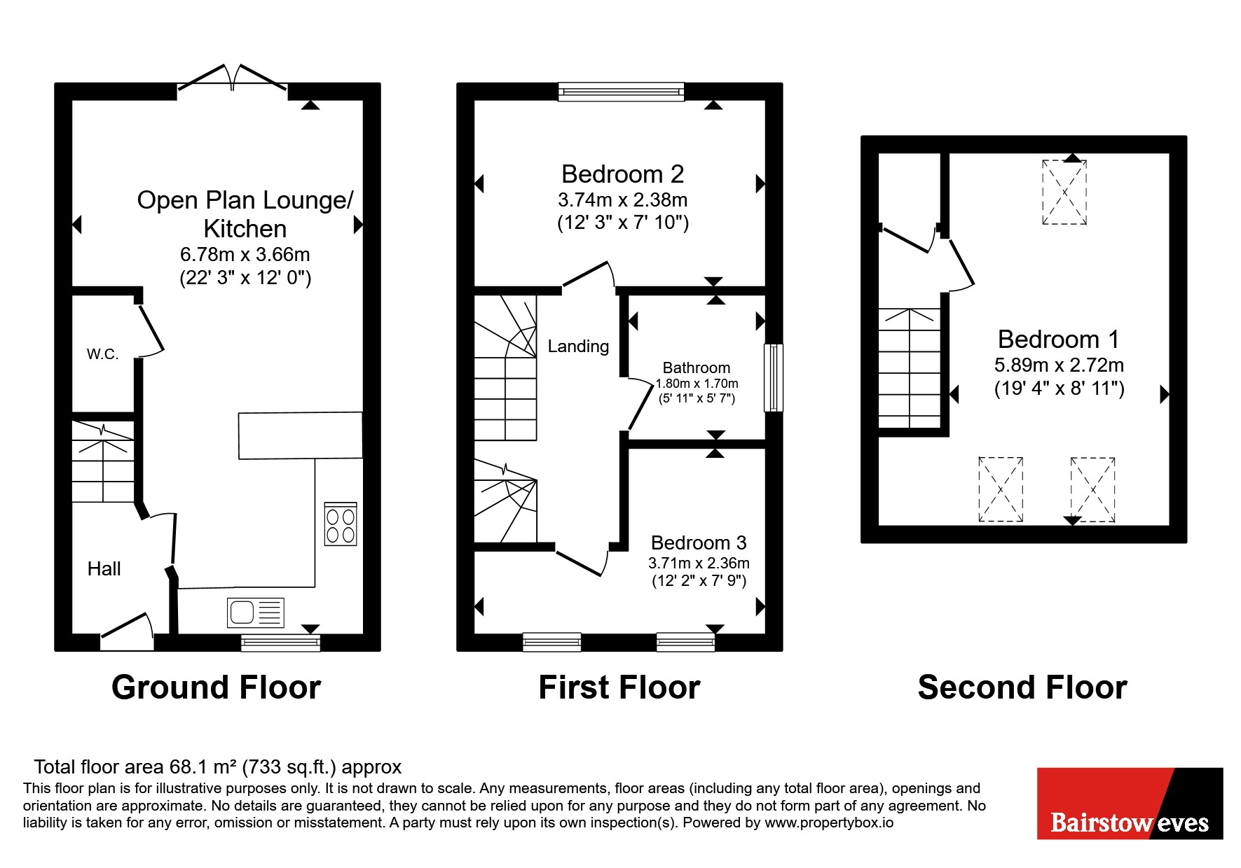 38, Miners Way, Cannock floorplan
