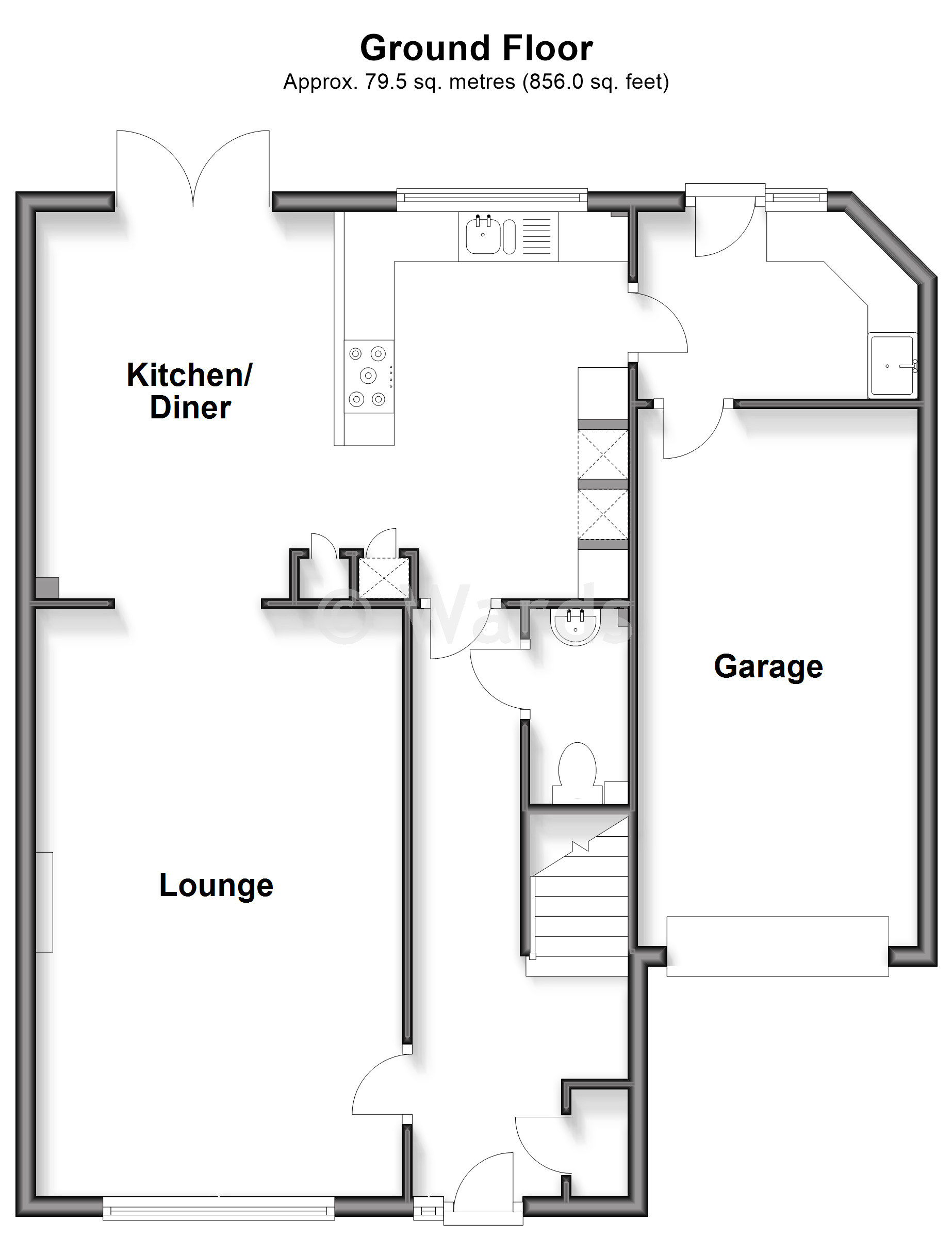19, Brisley Court, Ashford floorplan